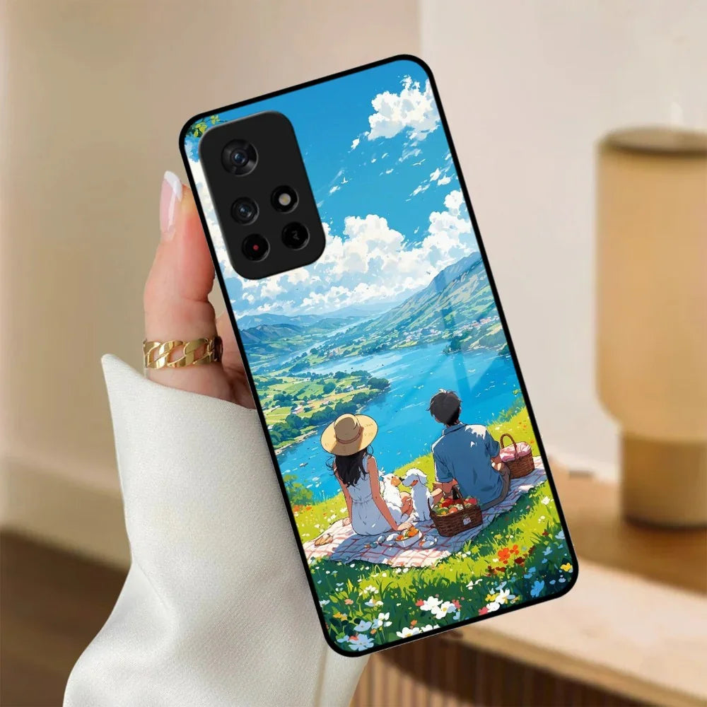 Lakeside Whimsy Glass Case Cover For Poco - ShopOnCliQ
