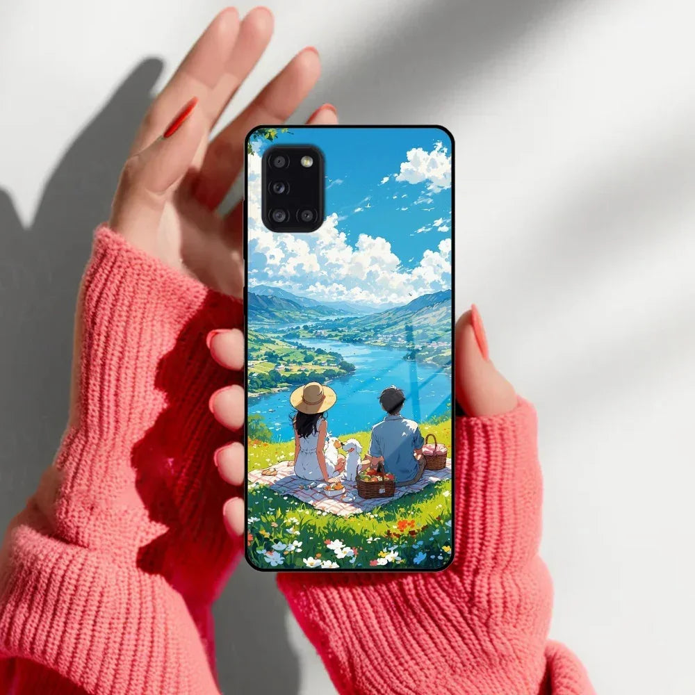 Lakeside Whimsy Glass Case Cover For Samsung - ShopOnCliQ