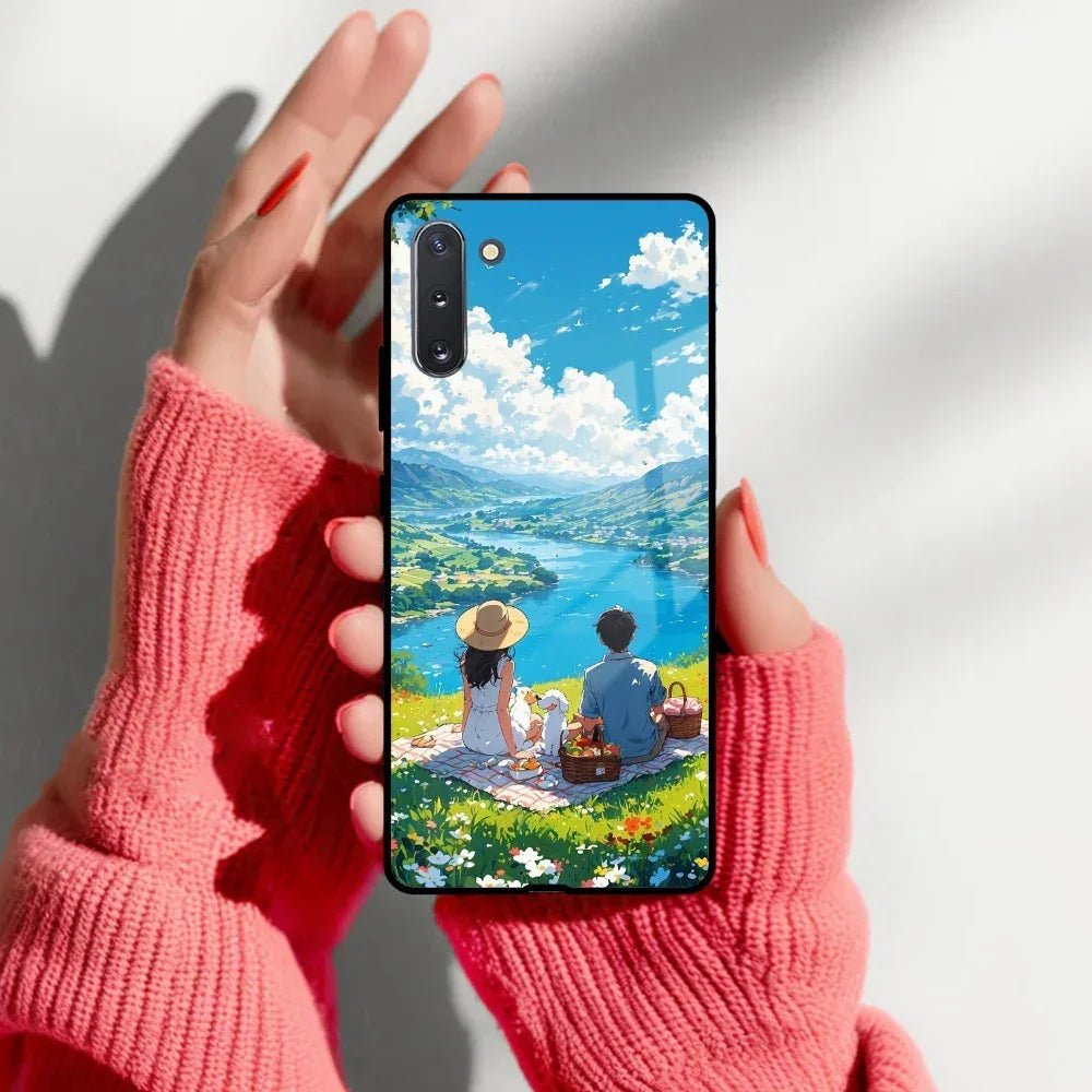 Lakeside Whimsy Glass Case Cover For Samsung - ShopOnCliQ