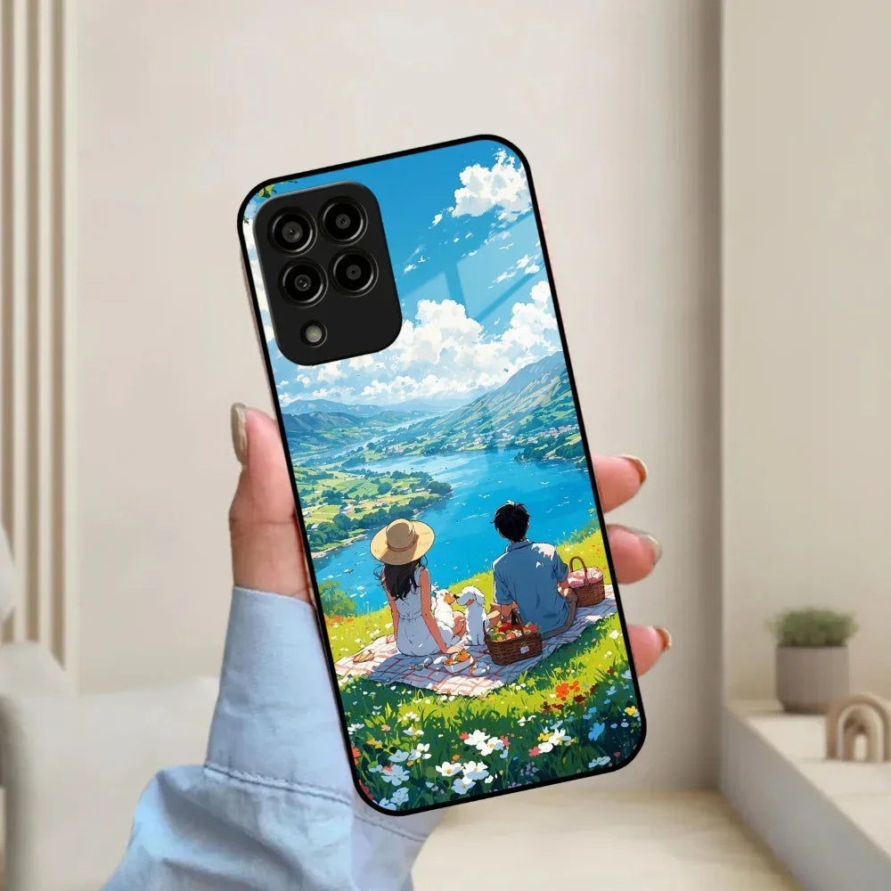 Lakeside Whimsy Glass Case Cover For Samsung - ShopOnCliQ