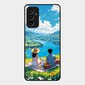 Lakeside Whimsy Glass Case Cover For Samsung Galaxy F13