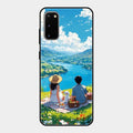 Lakeside Whimsy Glass Case Cover For Samsung Galaxy S20