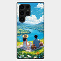 Lakeside Whimsy Glass Case Cover For Samsung Galaxy S26 Ultra 5G
