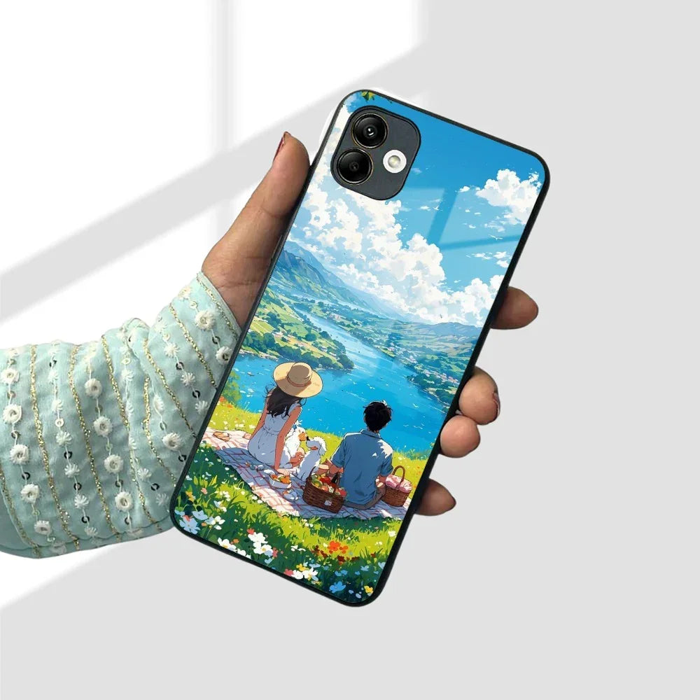 Lakeside Whimsy Glass Case Cover For Samsung - ShopOnCliQ