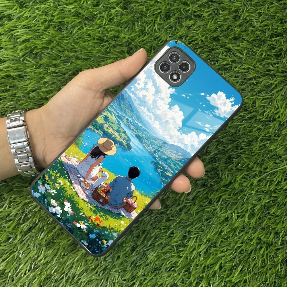 Lakeside Whimsy Glass Case Cover For Samsung - ShopOnCliQ