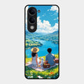 Lakeside Whimsy Glass Case Cover For Vivo T4 Lite 5G
