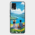 Lakeside Whimsy Glass Case Cover For Vivo V20 Pro 5G