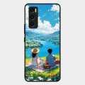 Lakeside Whimsy Glass Case Cover For Vivo V20 Se
