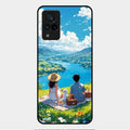 Lakeside Whimsy Glass Case Cover For Vivo V21 5G