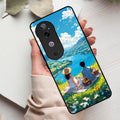 Lakeside Whimsy Glass Case Cover For Vivo - ShopOnCliQ