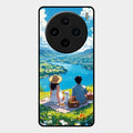 Lakeside Whimsy Glass Case Cover For Vivo X100 5G