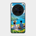 Lakeside Whimsy Glass Case Cover For Vivo X200 Pro 5G