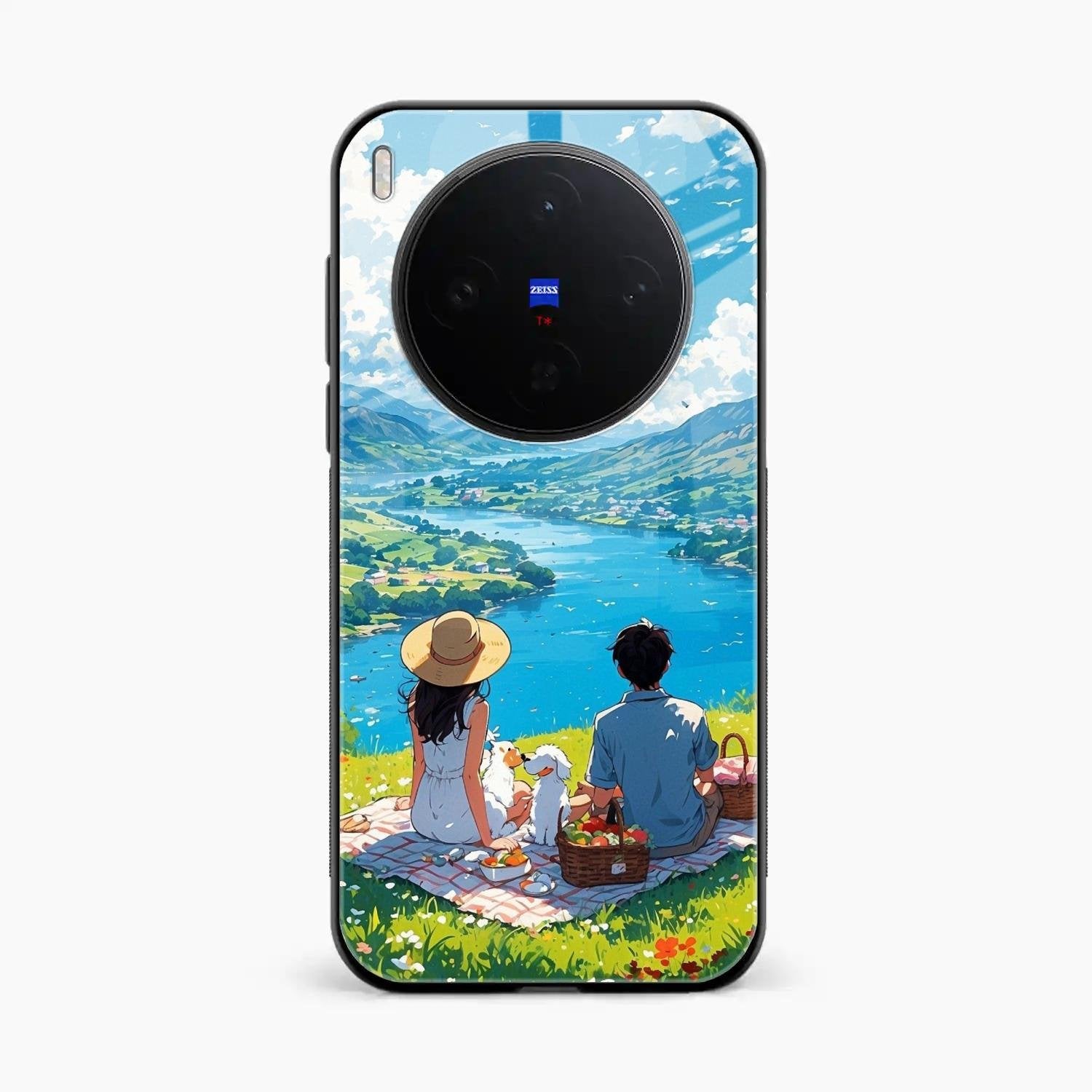 Lakeside Whimsy Glass Case Cover For Vivo X300 5G