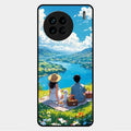 Lakeside Whimsy Glass Case Cover For Vivo X90 5G