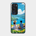 Lakeside Whimsy Glass Case Cover For Vivo Y29 5G