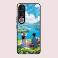 Lakeside Whimsy Glass Case Cover For Vivo Y31 5G