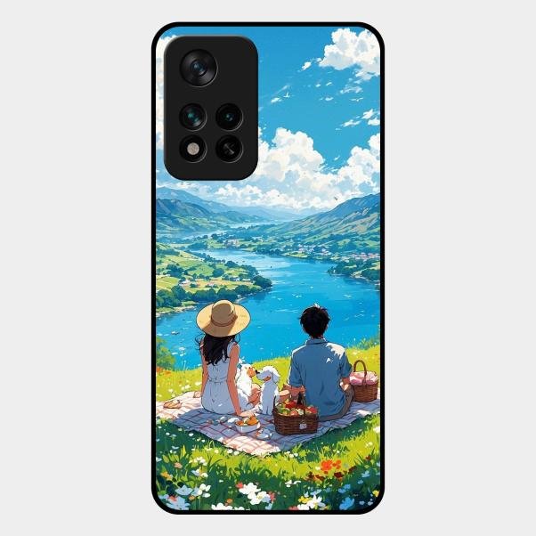 Lakeside Whimsy Glass Case Cover For Xiaomi 11I 5G