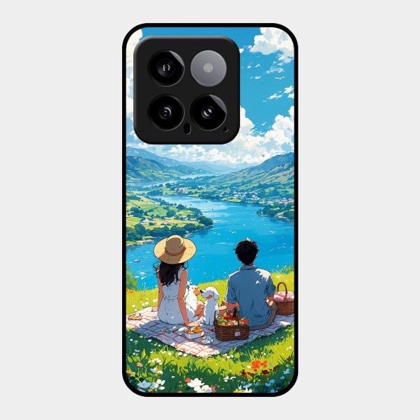 Lakeside Whimsy Glass Case Cover For Xiaomi 14 5G