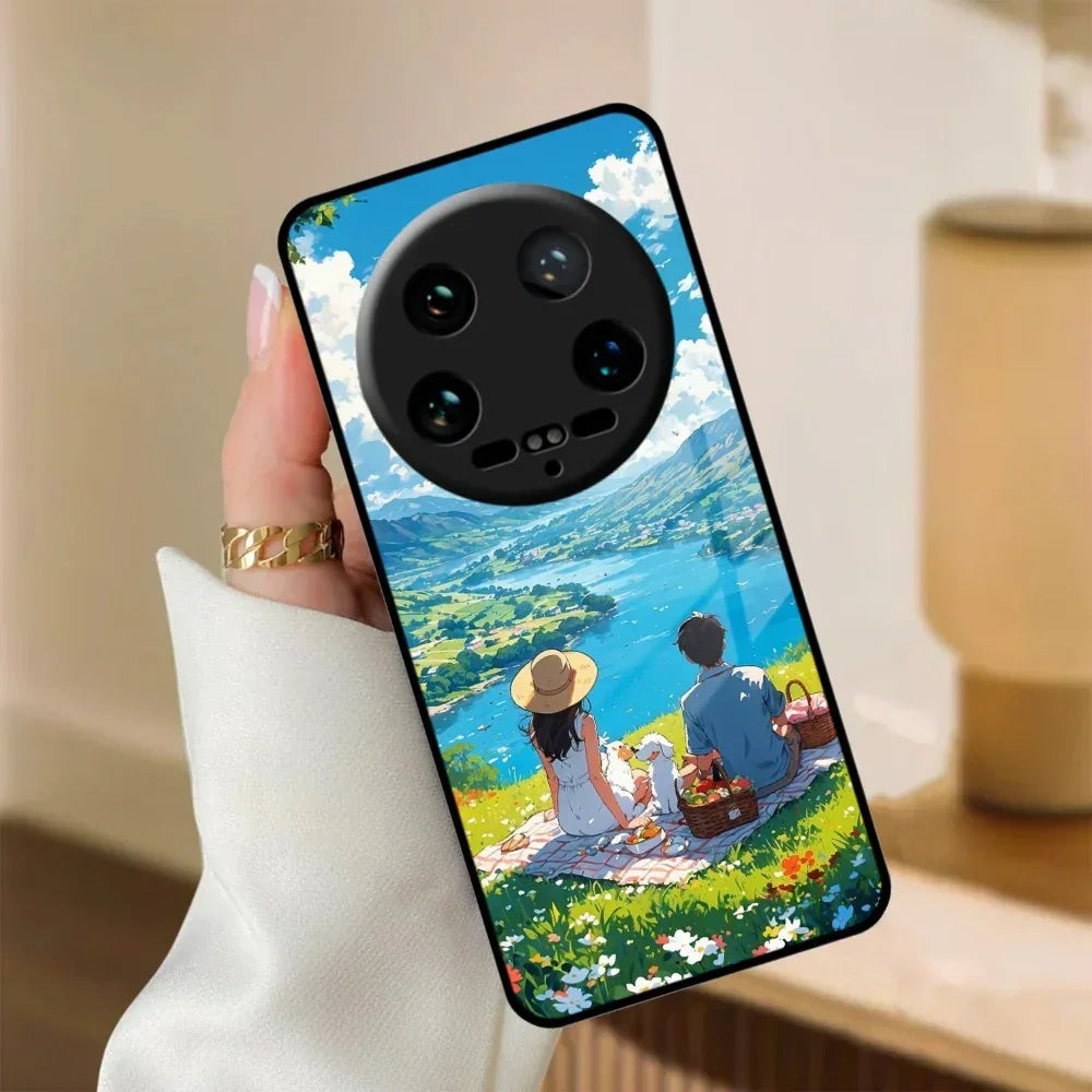 Lakeside Whimsy Glass Case Cover For Redmi/Xiaomi - ShopOnCliQ