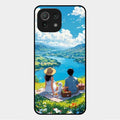 Lakeside Whimsy Glass Case Cover For Xiaomi Mi 11 Lite