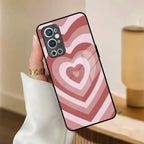 Latte Love Patter Glass Case Cover - Brown For OnePlus - ShopOnCliQ