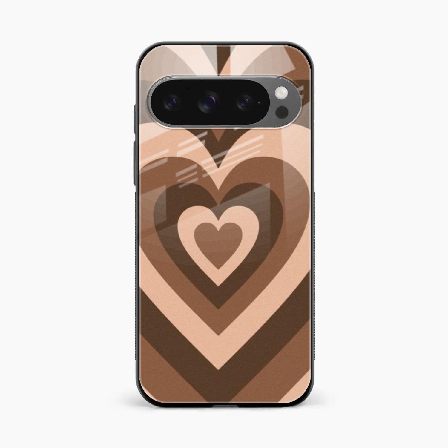 Latte Love Patter Glass Case Cover - Coffee For Google Pixel 10 Pro XL