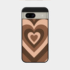 Latte Love Patter Glass Case Cover - Coffee For Google Pixel 8A 5G