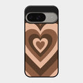 Latte Love Patter Glass Case Cover - Coffee For Google Pixel 9 5G