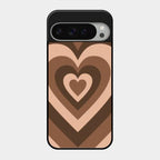 Latte Love Patter Glass Case Cover - Coffee For Google Pixel 9 Pro Xl