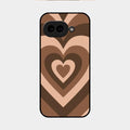 Latte Love Patter Glass Case Cover - Coffee For Google Pixel 9A 5G