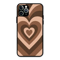 Latte Love Patter Glass Case Cover - Coffee For iPhone 11 Pro Max