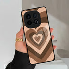 Latte Love Patter Glass Case Cover - Coffee For Vivo - ShopOnCliQ