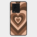 Latte Love Patter Glass Case Cover - Coffee For Iqoo Neo 7 5G