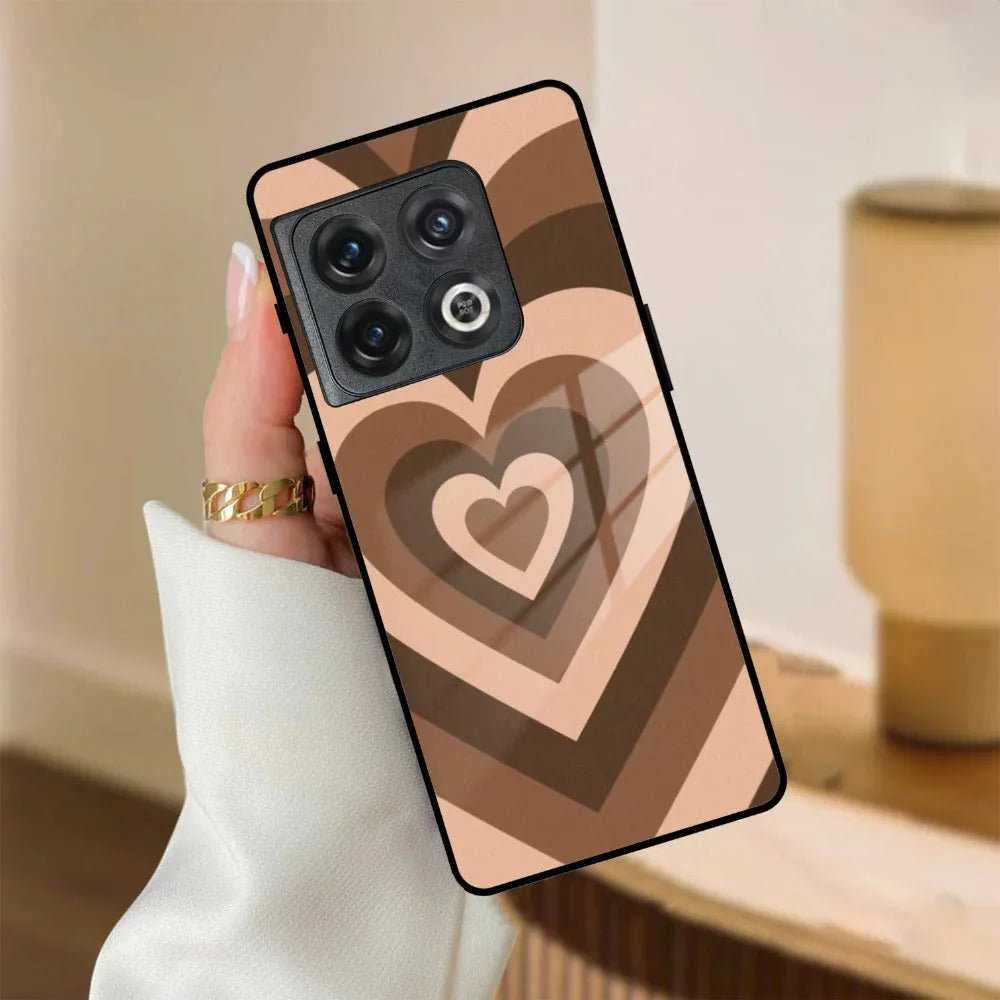 Latte Love Patter Glass Case Cover - Coffee For OnePlus - ShopOnCliQ