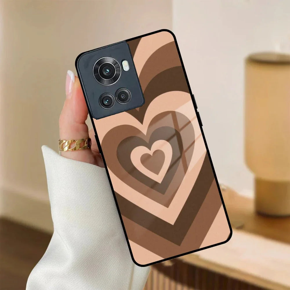 Latte Love Patter Glass Case Cover - Coffee For OnePlus - ShopOnCliQ