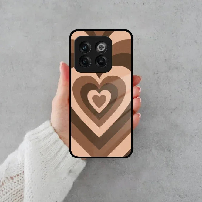 Latte Love Patter Glass Case Cover - Coffee For OnePlus - ShopOnCliQ