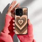 Latte Love Patter Glass Case Cover - Coffee For OnePlus 15 5G