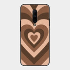 Latte Love Patter Glass Case Cover - Coffee For Oneplus 7 Pro