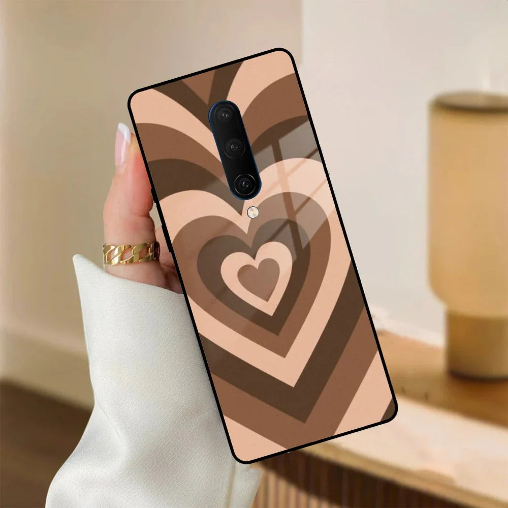 Latte Love Patter Glass Case Cover - Coffee For OnePlus - ShopOnCliQ