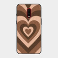Latte Love Patter Glass Case Cover - Coffee For Oneplus 7