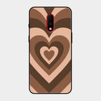 Latte Love Patter Glass Case Cover - Coffee For Oneplus 7