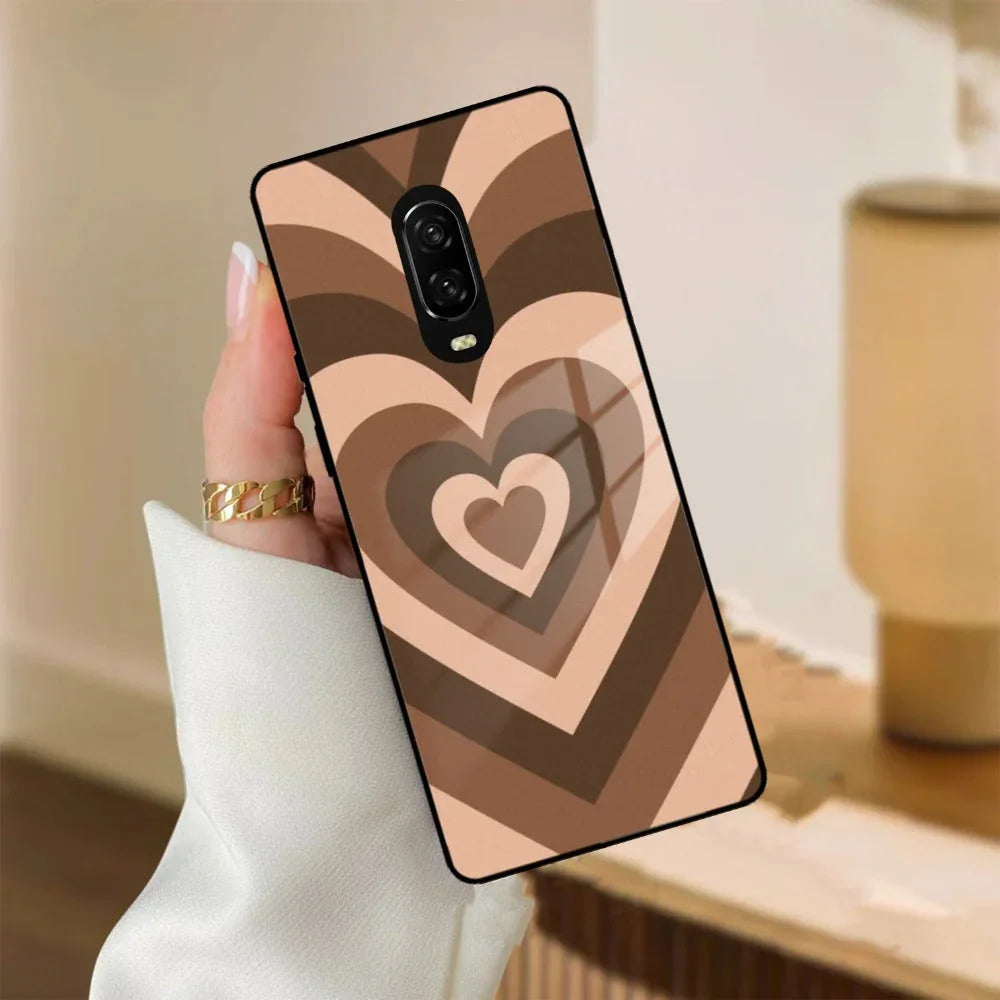 Latte Love Patter Glass Case Cover - Coffee For OnePlus - ShopOnCliQ