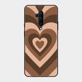 Latte Love Patter Glass Case Cover - Coffee For Oneplus 7T Pro