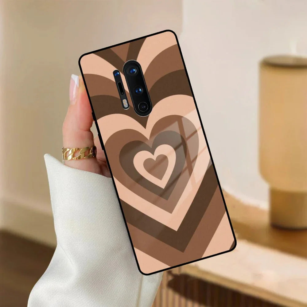 Latte Love Patter Glass Case Cover - Coffee For OnePlus - ShopOnCliQ
