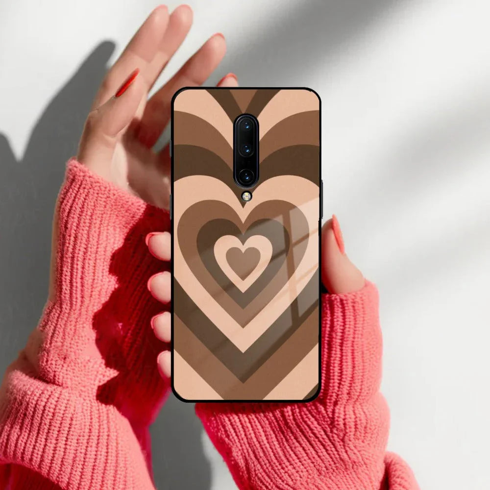 Latte Love Patter Glass Case Cover - Coffee For OnePlus - ShopOnCliQ