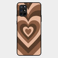 Latte Love Patter Glass Case Cover - Coffee For Oneplus 8T