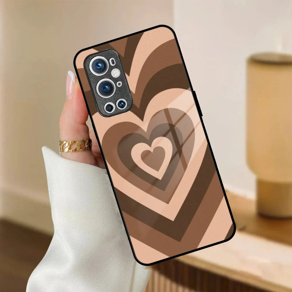 Latte Love Patter Glass Case Cover - Coffee For OnePlus - ShopOnCliQ