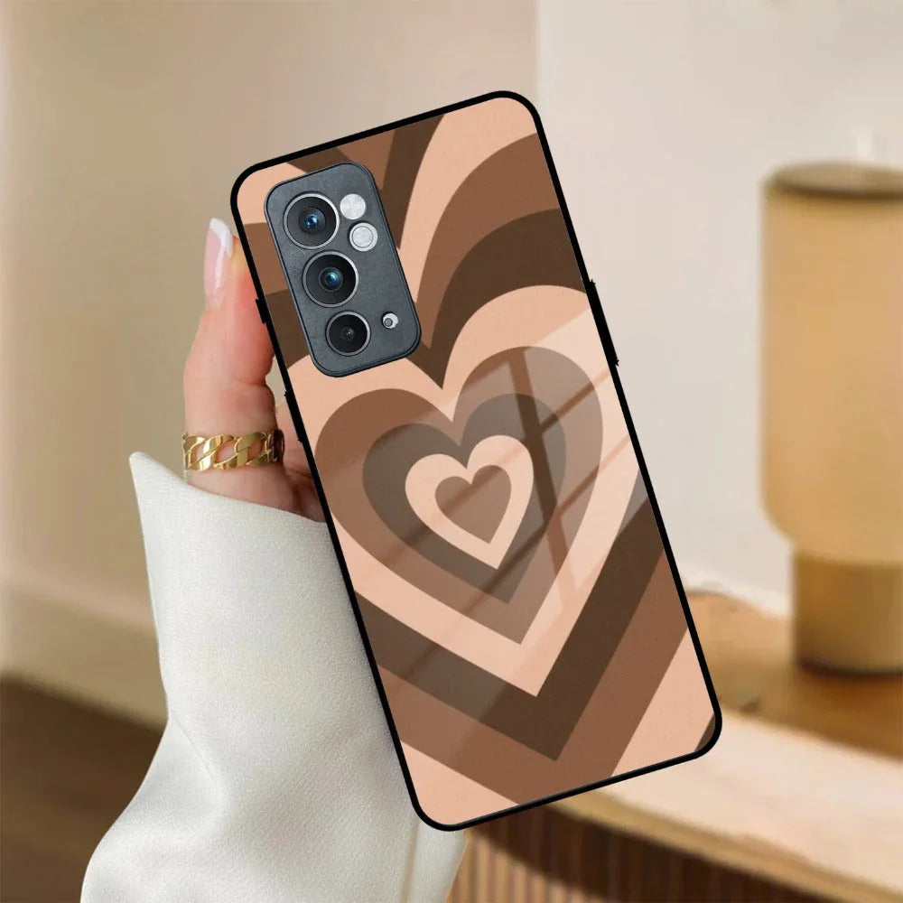 Latte Love Patter Glass Case Cover - Coffee For OnePlus - ShopOnCliQ