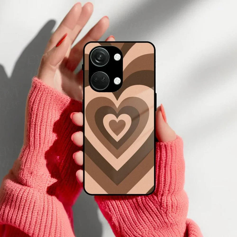Latte Love Patter Glass Case Cover - Coffee For OnePlus - ShopOnCliQ