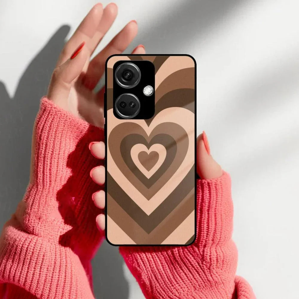 Latte Love Patter Glass Case Cover - Coffee For OnePlus - ShopOnCliQ